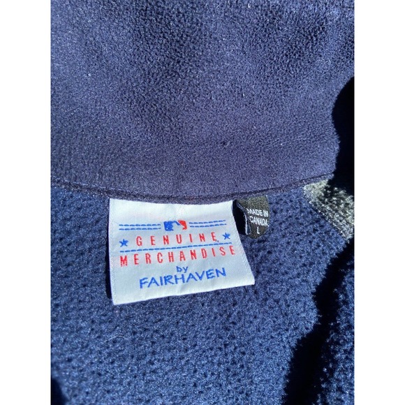 Mariners‎ Baseball fairhaven fleece pullover 1/4 zip color block Men’s Large - Picture 3 of 5